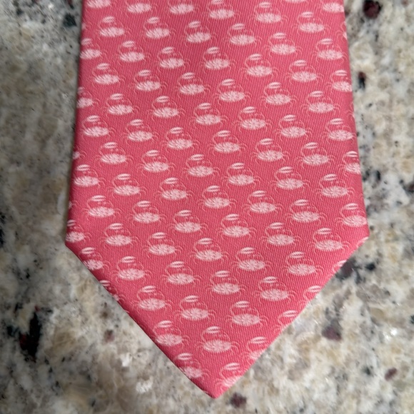 Ferragamo Crab tie  🦀  NWOT - Picture 2 of 5
